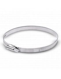 110-130mm - Collier de serrage inox largeur 12mm