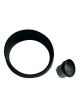 Beveled ring / rubber cap for 52mm diameter pressure gauge (PAIR)