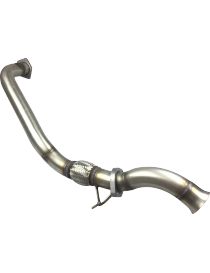 BMW 320D E46 136/150cv 98- Downpipe 1er décatalyseur échappement RC RACING (Premier catalyseur)