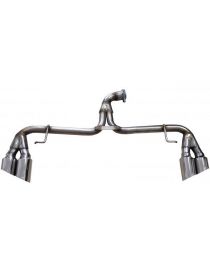 RC RACING Group N stainless steel exhaust for AUDI TTS 8J 2.0 272hp 2008-2014