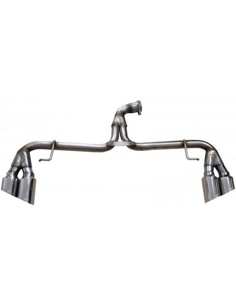 RC RACING Group N stainless steel exhaust for AUDI TTS 8J 2.0 272hp 2008-2014