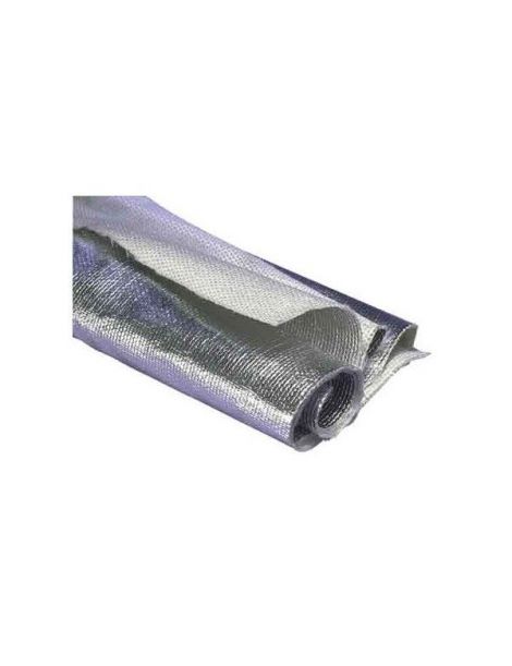 Gealuminiseerd isolatieweefsel 1000x1000 mm, dikte 1,6 mm, tot 550 Ã‚Â¡C.