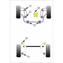 Kit supporto antivibrante rigido POWERFLEX PEUGEOT 206