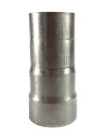 Stainless steel female 4-stage reducer for 76.1-70-65-63.5mm tubing, length: 160mm