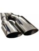 RC RACING reference ET308A-GA Stainless steel exhaust silencer