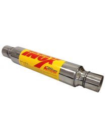 60.3mm - silencer stainless RC RACING weld, corps 85mm, length 400mm