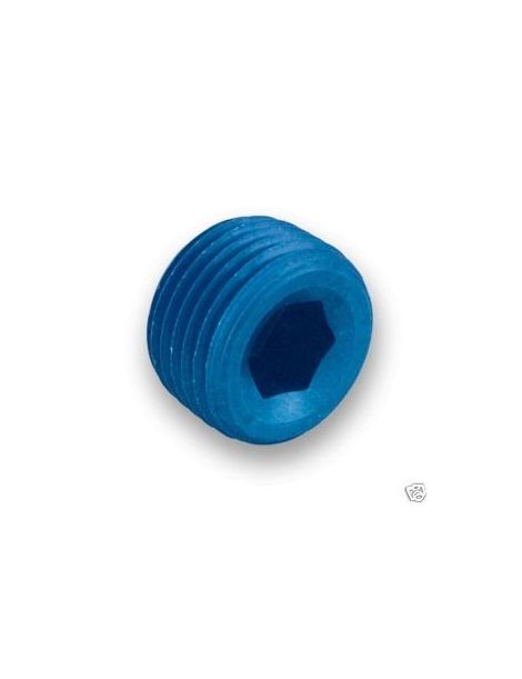 Tappo maschio in alluminio NPT da 3/4"