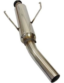 RC RACING reference ET40-GN Stainless steel exhaust silencer