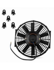 Ventilateur 285mm 1950m3/h 12V extra-plat MISHIMOTO type SPAL