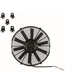 Ventilatore extra piatto MISHIMOTO SPAL tipo 382mm 2200m3/h 12V