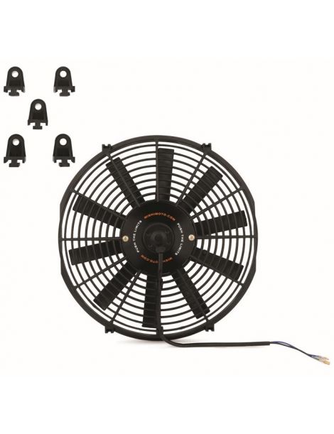 Ventilateur 382mm 2200m3/h 12V extra-plat MISHIMOTO type SPAL