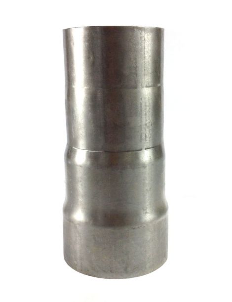 Stainless steel female 4-stage reducer for 76.1-70-65-63.5mm tubing, length: 160mm
