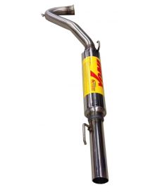 RC RACING reference ET46W-GN Stainless steel exhaust silencer