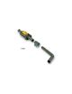 Escape intermedio de acero inoxidable TI-105AC de referencia RC RACING