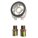 Placa de montaje del sensor de 3 posiciones 1/8" NPT + tornillo de extensiÃ³n del filtro de aceite M20 y 3/4"