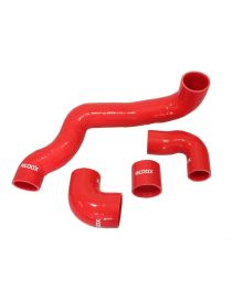 REDOX 4-part silicone turbo air hose kit for Lancia Delta II HF HPE, 2.0 16V Turbo engine from 1995 to 1998