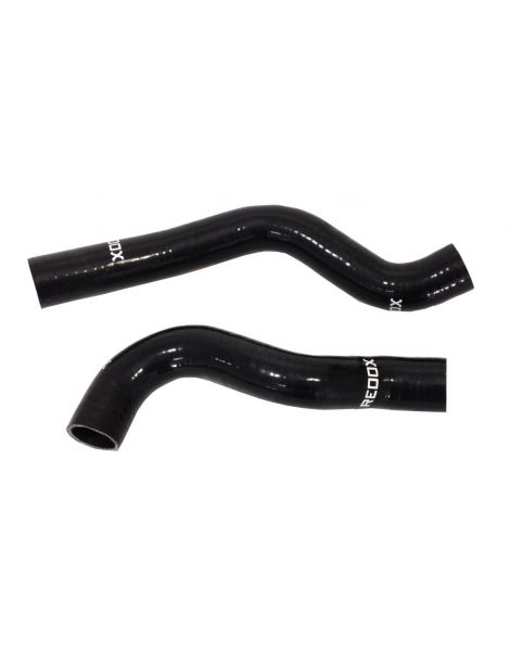 Lancia Delta HF 8V 1.6 TURBO 83-93 kit of 2 REDOX silicone water hoses with clamps