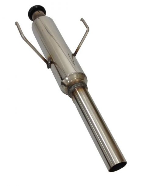 Silenciador de escape de acero inoxidable RC RACING referencia ET77A-GN