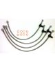 Honda Civic EP4 / 1,7CDTI Ar Disque Kit flexibles de freins aviation GOODRIDGE