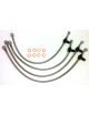 kit de mangueras de freno de disco trasero GOODRIDGE para Honda Civic EP4 / 1.7CDTI