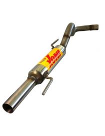 Scarico RC RACING in acciaio inox Gruppo N per VOLKSWAGEN POLO GTI 1.6 16V 1999-2001