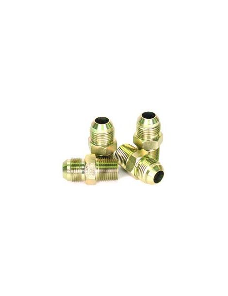 1/2" NPT - DASH10 (JIC 7/8") Adaptateur DROIT mâle-mâle
