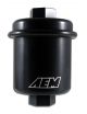 Filtro carburante ad alto flusso HONDA Civic EG6 VTI VTEC AEM fino a 500 CV