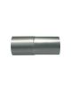 Reductor hembra de acero inoxidable de 2 etapas para tubo de 70-65 mm, longitud 120, espesor 1,5 mm.