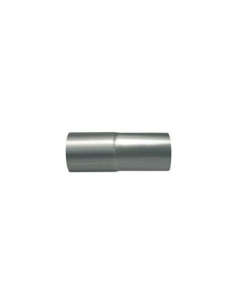 Stainless steel 2-stage female reducer for 70-65mm pipe, length 120, thickness: 1.5mm