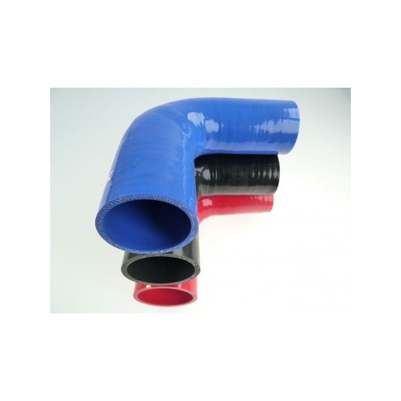 Color : 25mm Straight Durite 63-76mm Bleu droit Turbo Tuyau Intercooler Tuyau 3-Ply Silicone Transition Coupleur Réducteur 