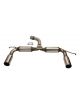 Silenciador de escape de acero inoxidable RC RACING referencia ET321-GN