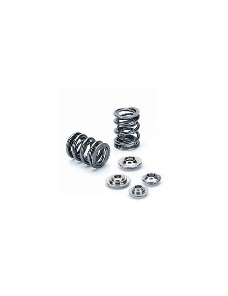 Muelles de valvulas doblemente reforzados + copas + espaciadores SUPERTECH, elevacion maxima: 14mm OPEL 2.0 16V C20XE, C20LET