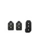 SPARCO anodizado "grain de riz" kit 3 pÃ©dales aluminio