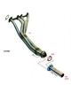 Collettore in acciaio inox RC RACING con tubo di collegamento, riferimento CE1TE1B
