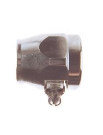 Dado finto in alluminio per fascetta stringitubo DASH 10, colore cromato
