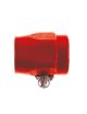 Tuerca de manguera de aluminio falsa para abrazadera de manguera DASH 10, color rojo
