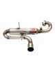 Silenciador de escape de acero inoxidable referencia RC RACING ET345-GN