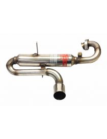 Silenciador de escape de acero inoxidable referencia RC RACING ET345-GN