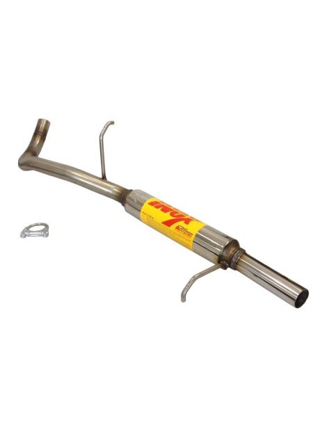 Silenziatore di scarico in acciaio inox RC RACING riferimento ET241-GN