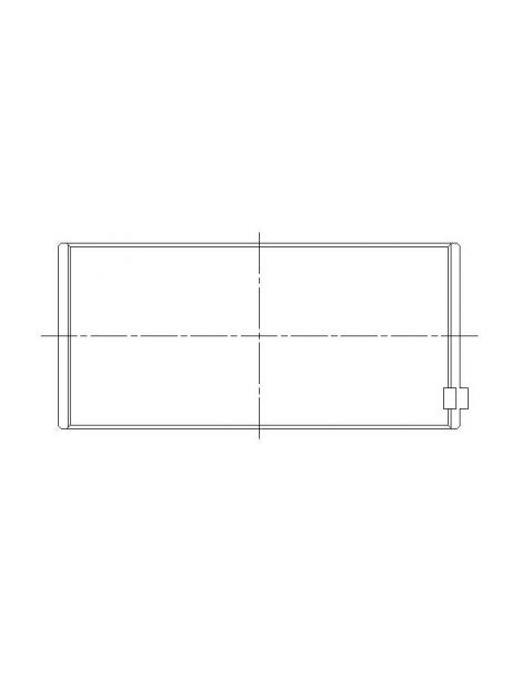 ACL Races Serie 4B2726H-STD Trimetal Drijfstanglagerset, Originele Maat