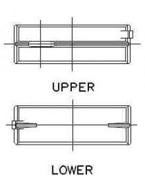 Juego de cojinetes de cigÃ¼eÃ±al trimetal ACL Races Series 7M2384H-010, tamaÃ±o 010