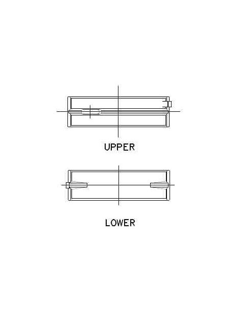 ACL Races Serie 7M2398HX-STD Trimetalen krukaslagerset, maat HX