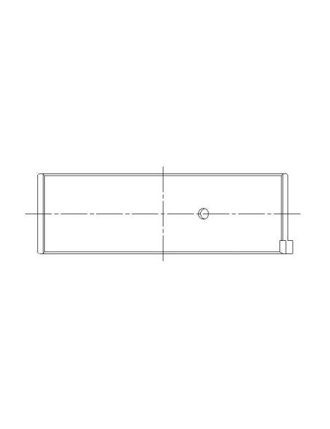 ACL Race Series 8B2990H-.025 tri-metal Connecting Rod Bearing Set, Size +0.025