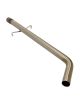 RC RACING reference TI-135S Intermediate Stainless Steel Exhaust