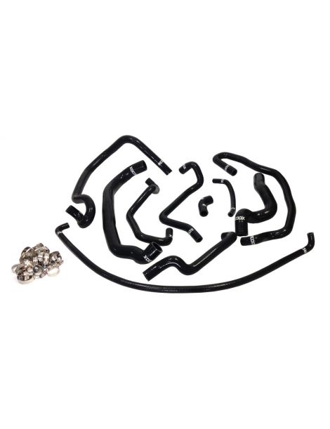 PEUGEOT 405 Mi16 1.9 16V kit de 10 manguitos de agua de silicona REDOX con abrazaderas