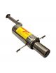 Silenziatore di scarico in acciaio inox RC RACING riferimento ET252