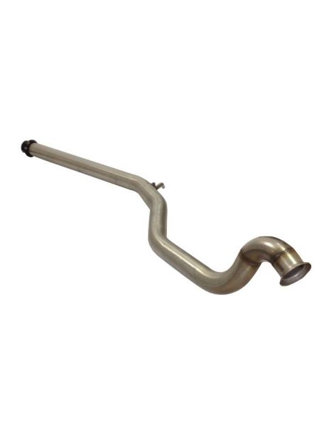 Escape intermedio de acero inoxidable TI-348S de referencia RC RACING