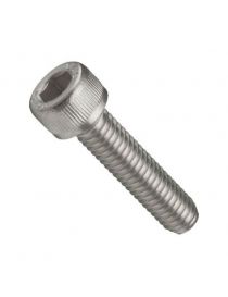 10 mm x 1,5 (M10) - Lunghezza vite 20 mm filettatura completa, testa TCH Acciaio inossidabile A2