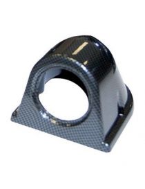 Halterung für 1 Manometer, 52 mm Durchmesser, Carbon-Optik