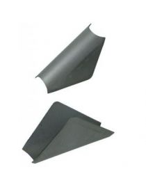 Gousset renfort arceau angle 80° acier épaisseur 1,5mm